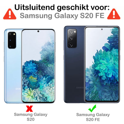 Camera screenprotector van gehard glas voor Samsung S20 FE