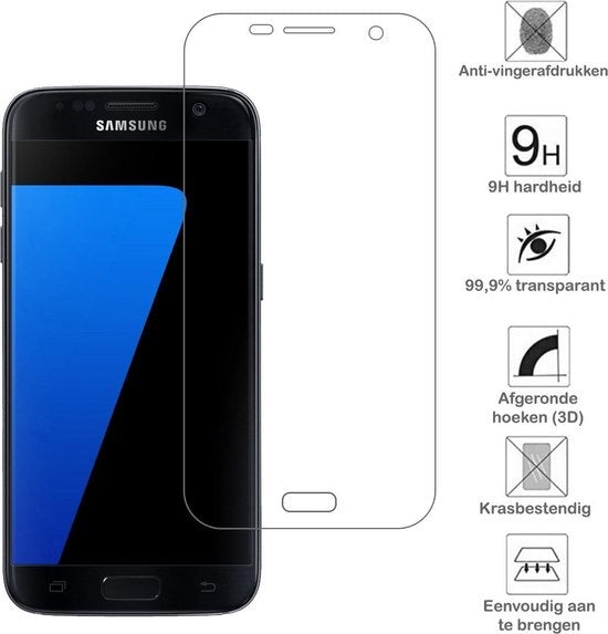 Gehard glazen screenprotector voor Samsung Galaxy S7
