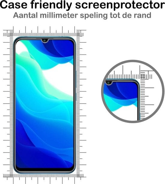 Gehard glazen screenprotector voor Xiaomi Mi 10 Lite