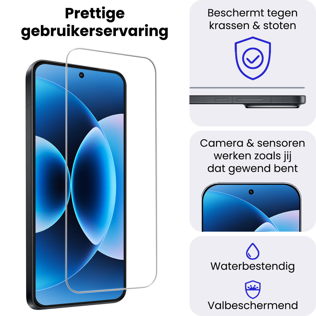 Gehard glazen screenprotector voor Xiaomi 17 Pro Max