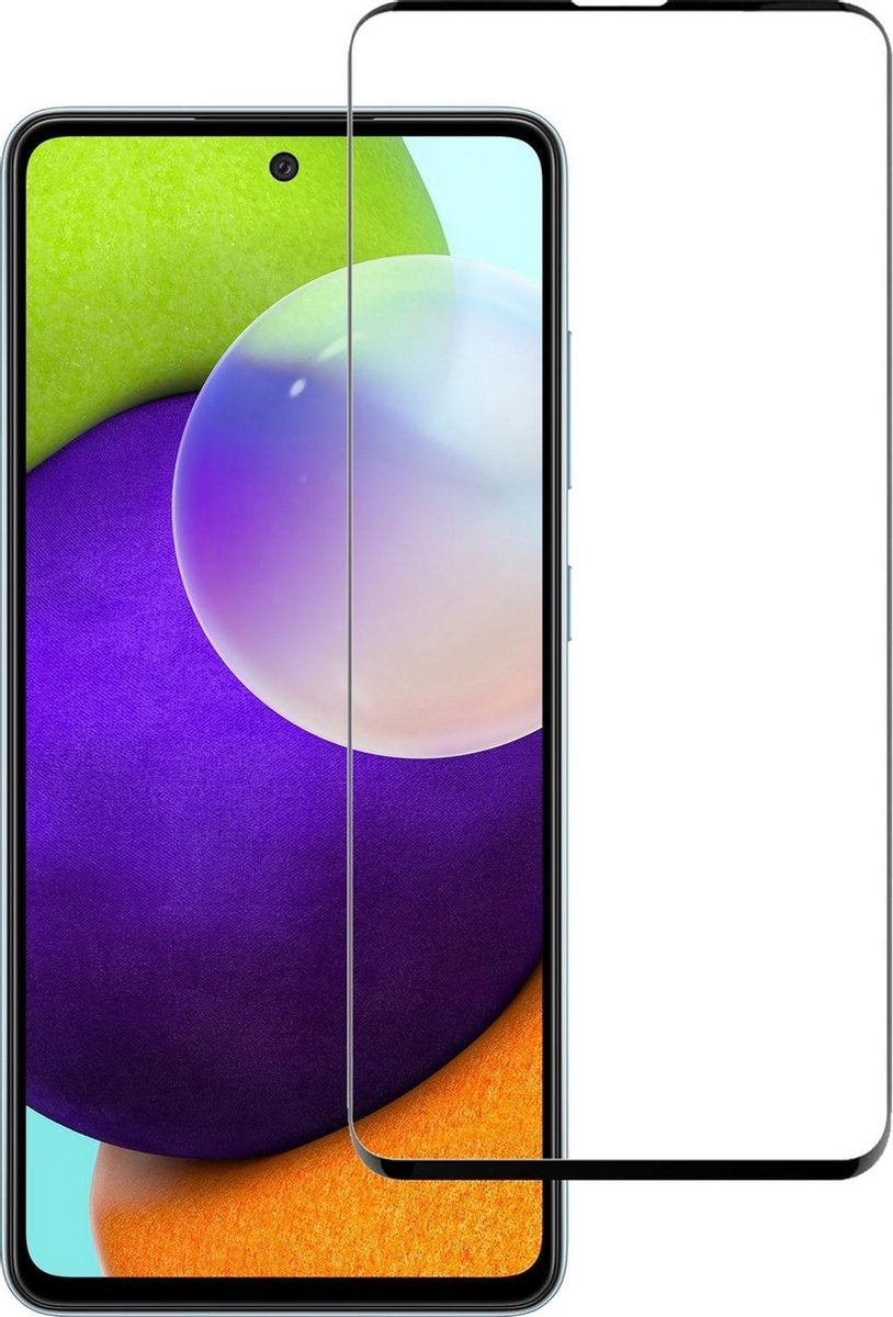 Full Screen Gehard Glazen Screenprotector Geschikt Voor Samsung A52