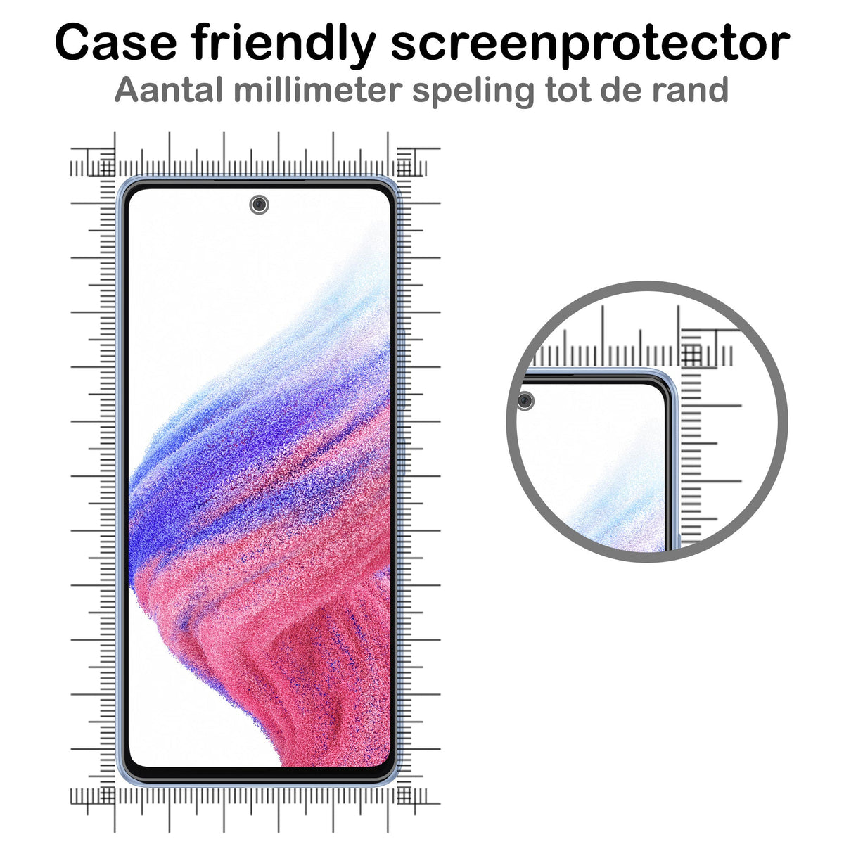 Gehard glazen screenprotector met krasbescherming