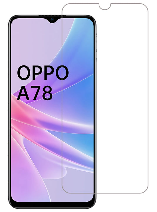Screenprotector van gehard glas voor OPPO A78 5G