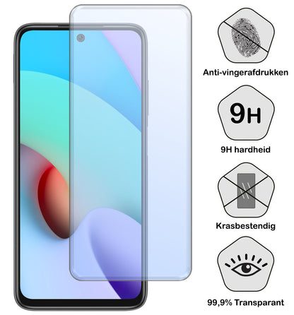 Gehard glazen screenprotector voor Xiaomi Redmi 10 2022