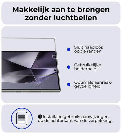 Gehard glazen screenprotector met krasbescherming