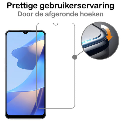 Gehard glazen screenprotector voor OPPO A16
