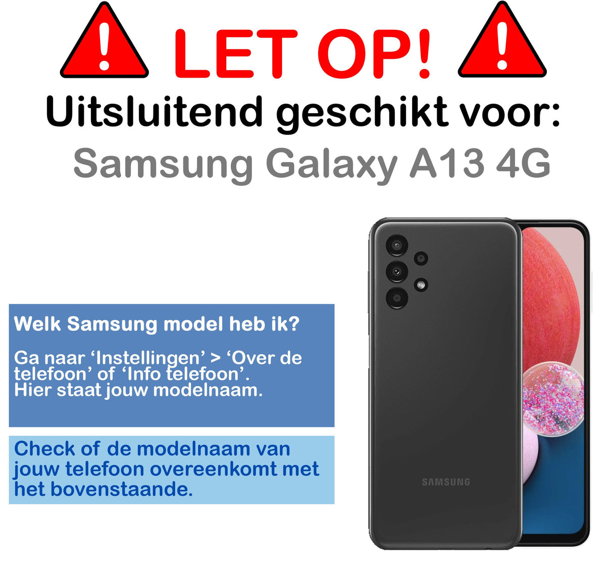 Screenprotector van gehard glas met zwarte randen