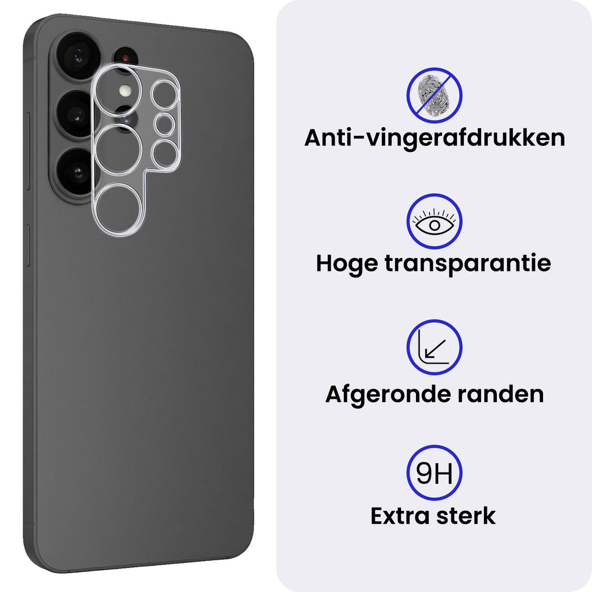 Camera Screenprotector van Gehard Glas voor Samsung Galaxy S26 Ultra