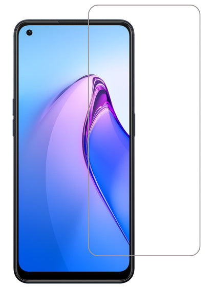 Gehard glazen screenprotector voor OPPO Reno 8 Pro met antikraslaag