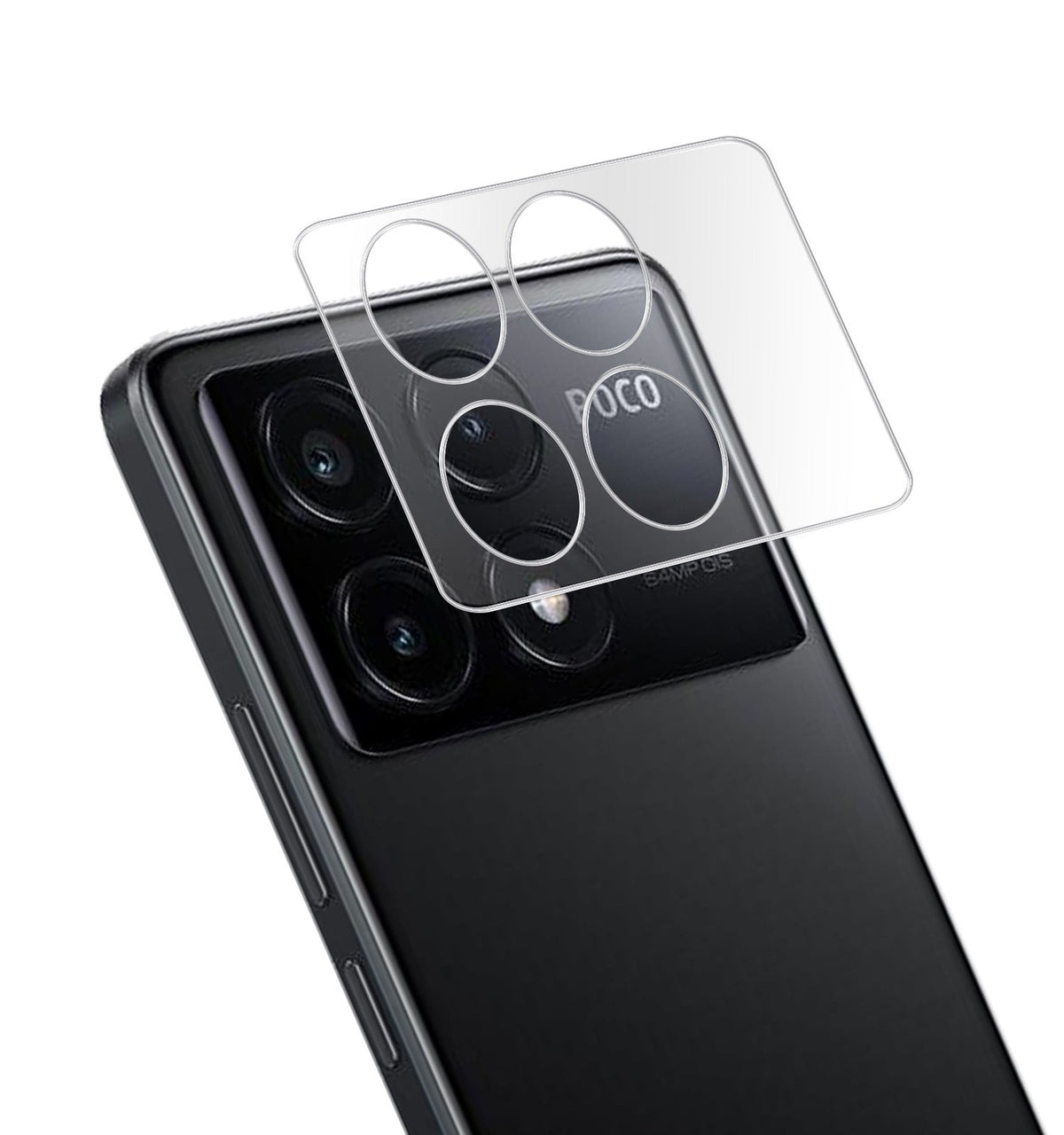 Camera screenprotector van gehard glas voor Xiaomi Poco X6 Pro 5G