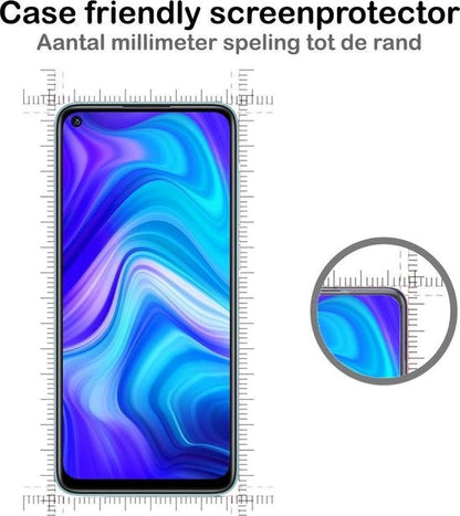 Gehard glazen screenprotector voor Xiaomi Redmi Note 9