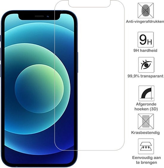 Screenprotector van gehard glas voor iPhone 12 Mini