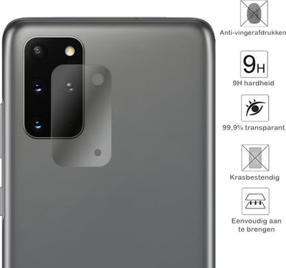 Camera screenprotector van gehard glas voor Samsung S20 Plus
