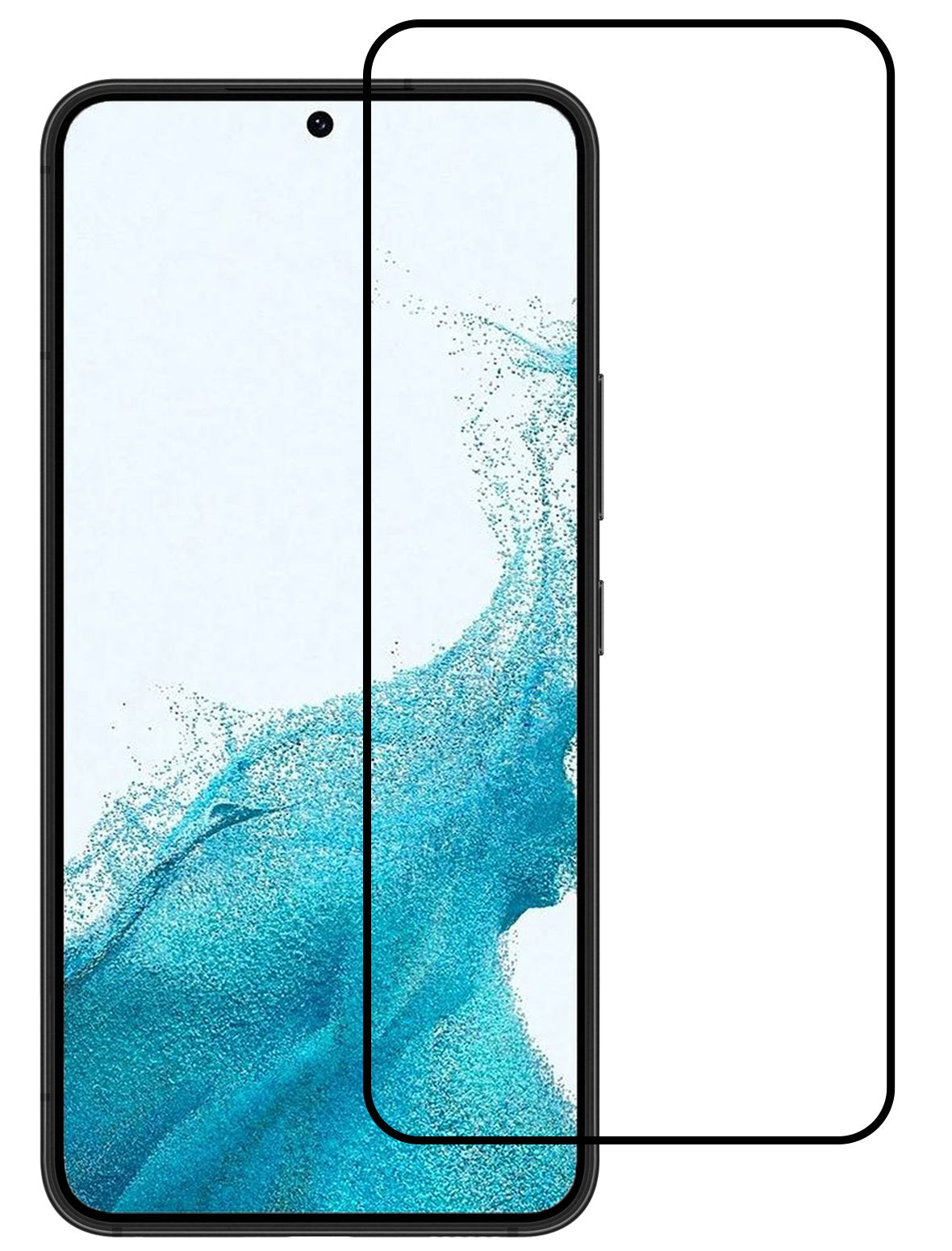 Screenprotector van gehard glas voor Samsung Galaxy S22