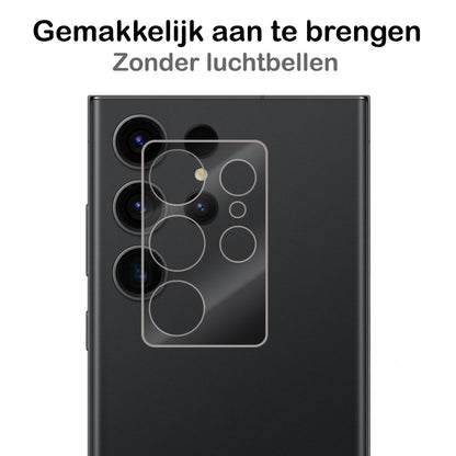 Camera Screenprotector van Gehard Glas Geschikt voor Samsung S23 Ultra