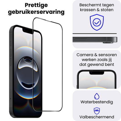 Screenprotector van gehard glas voor iPhone 16e