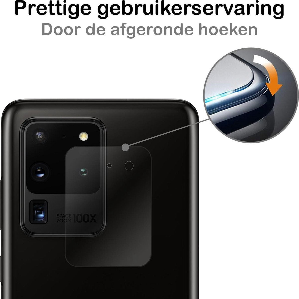 Camera Screenprotector van Gehard Glas voor Samsung S20 Ultra