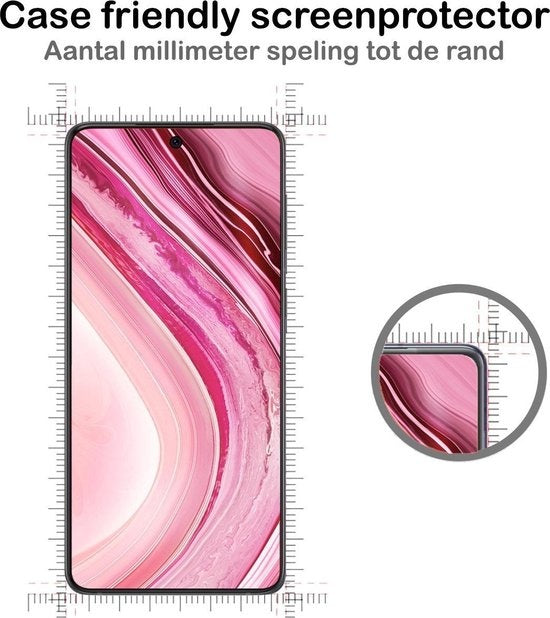 Gehard glazen screenprotector voor Xiaomi Redmi Note 9 Pro
