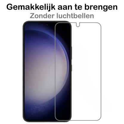 Glazen Screenprotector met Krasbescherming Geschikt voor Samsung Galaxy S23 Plus