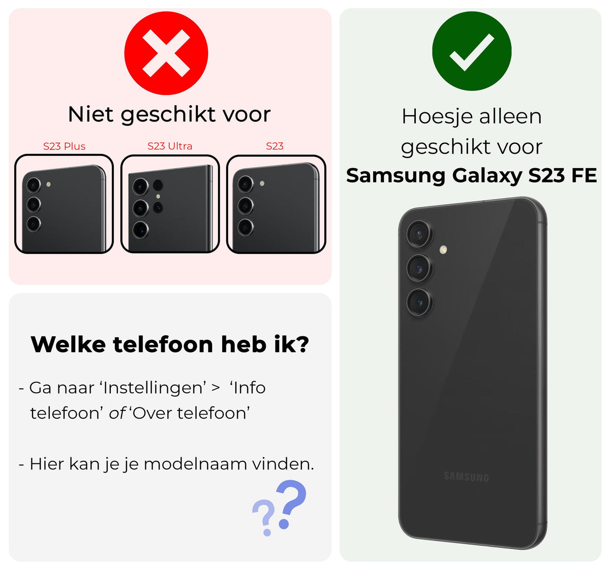 Screenprotector Gehard Glas Geschikt Voor Samsung Galaxy S23 FE