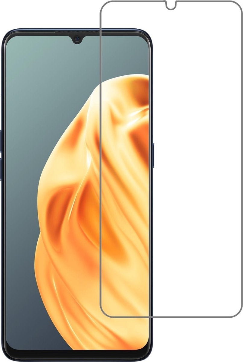 Gehard glazen screenprotector voor OPPO A91 met krasbescherming