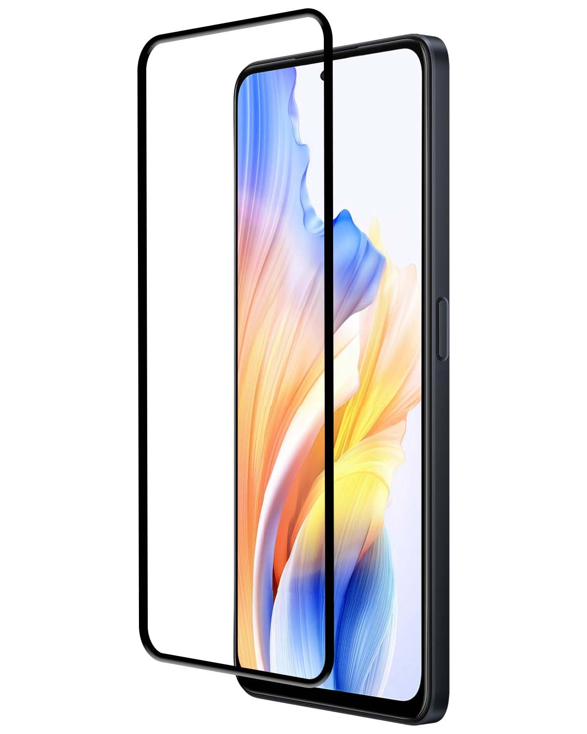 Full Screen Screenprotector van Gehard Glas voor OPPO A58