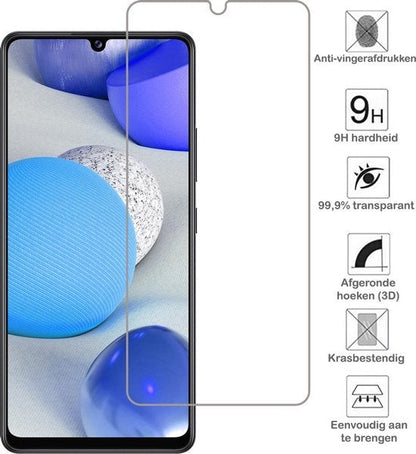 Screenprotector van gehard glas met antikraslaag