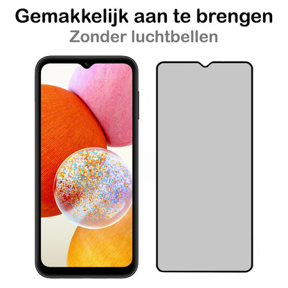 Screenprotector van gehard glas met privacyfilter