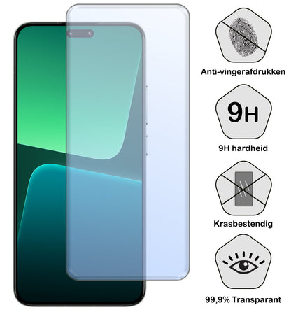 Gehard glazen screenprotector voor Xiaomi 13 Lite met antikraslaag