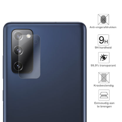 Camera screenprotector van gehard glas voor Samsung S20 FE