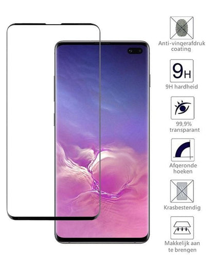 Gehard Glazen Screenprotector met Zwarte Randen
