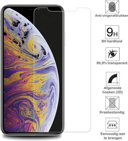 Glazen screenprotector voor iPhone 11 Pro met antikraslaag