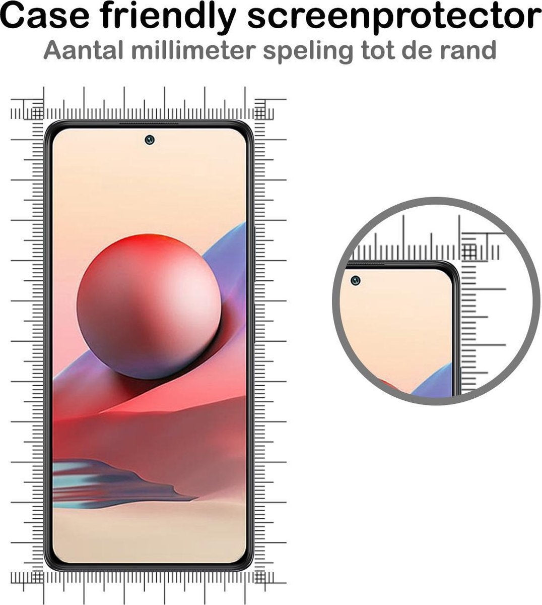 Gehard glazen screenprotector voor Redmi Note 10S