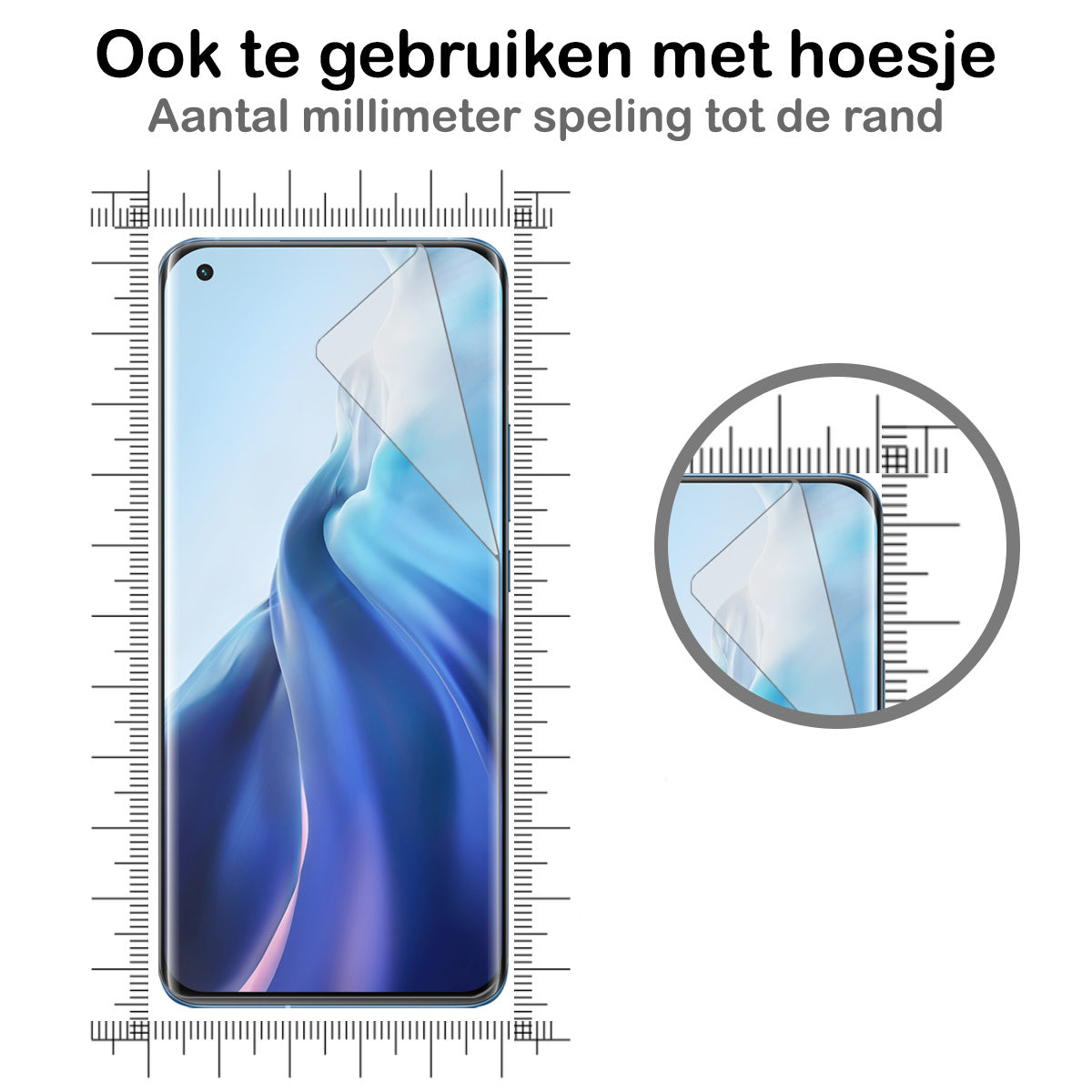 Flexibele TPU screenprotector voor Xiaomi Mi 11