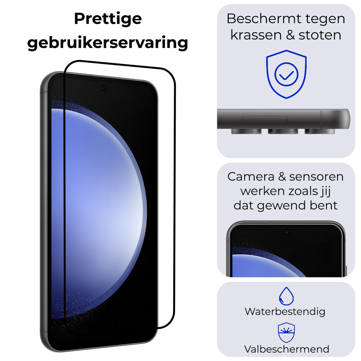 Screenprotector Gehard Glas Geschikt Voor Samsung Galaxy S23 FE