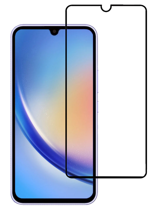 Full Screen Screenprotector van Gehard Glas voor Samsung A34