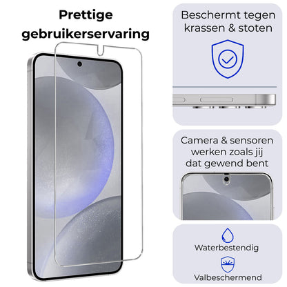 Gehard Glazen Screenprotector Geschikt Voor Samsung Galaxy S24