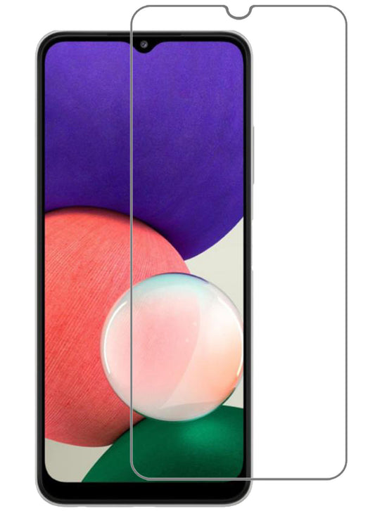 Gehard glazen screenprotector met krasbestendige laag voor Samsung M22