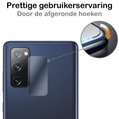 Camera screenprotector van gehard glas voor Samsung S20 FE