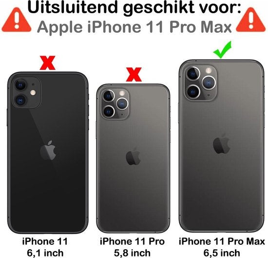 Gehard glazen screenprotector voor iPhone 11 Pro Max