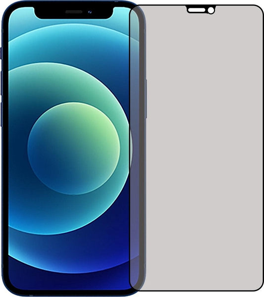 Gehard glazen privacy screenprotector voor iPhone 12 en 12 Pro