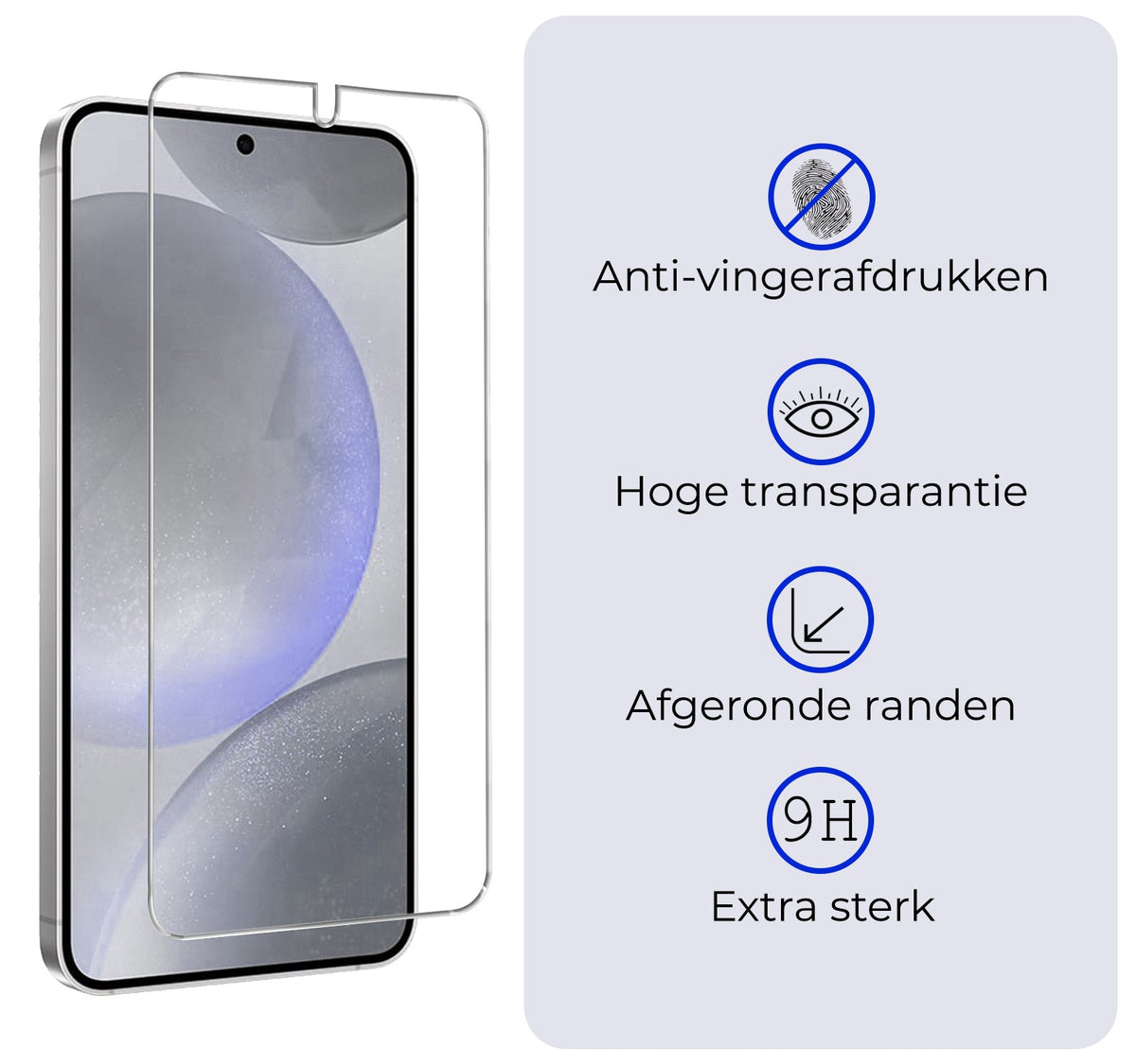 Gehard Glazen Screenprotector Geschikt Voor Samsung Galaxy S24