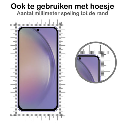 Gehard glas privacy screenprotector voor Samsung Galaxy A54
