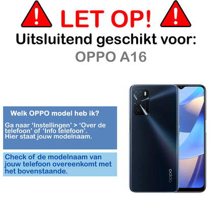 Gehard glazen screenprotector voor OPPO A16