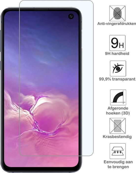 Gehard glazen screenprotector voor Samsung S10e