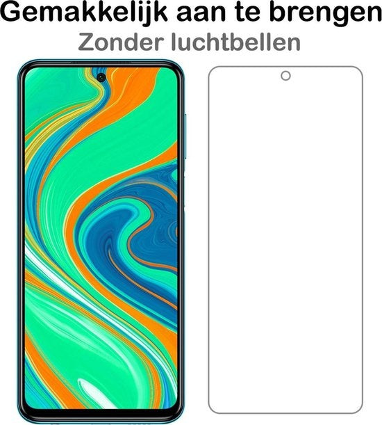 Gehard glazen screenprotector voor Xiaomi Redmi Note 9S