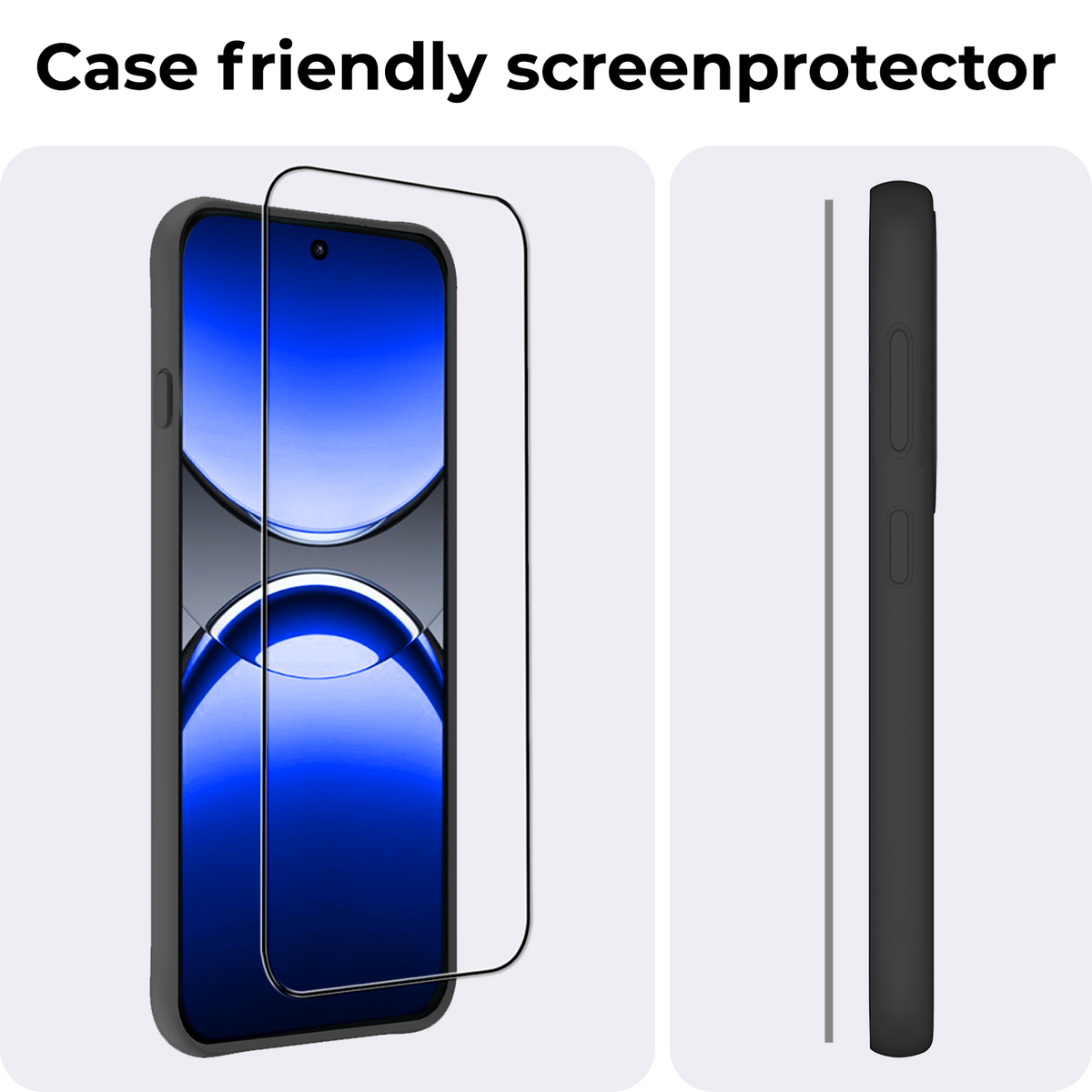 Screenprotector van gehard glas voor OPPO Find X8 Pro