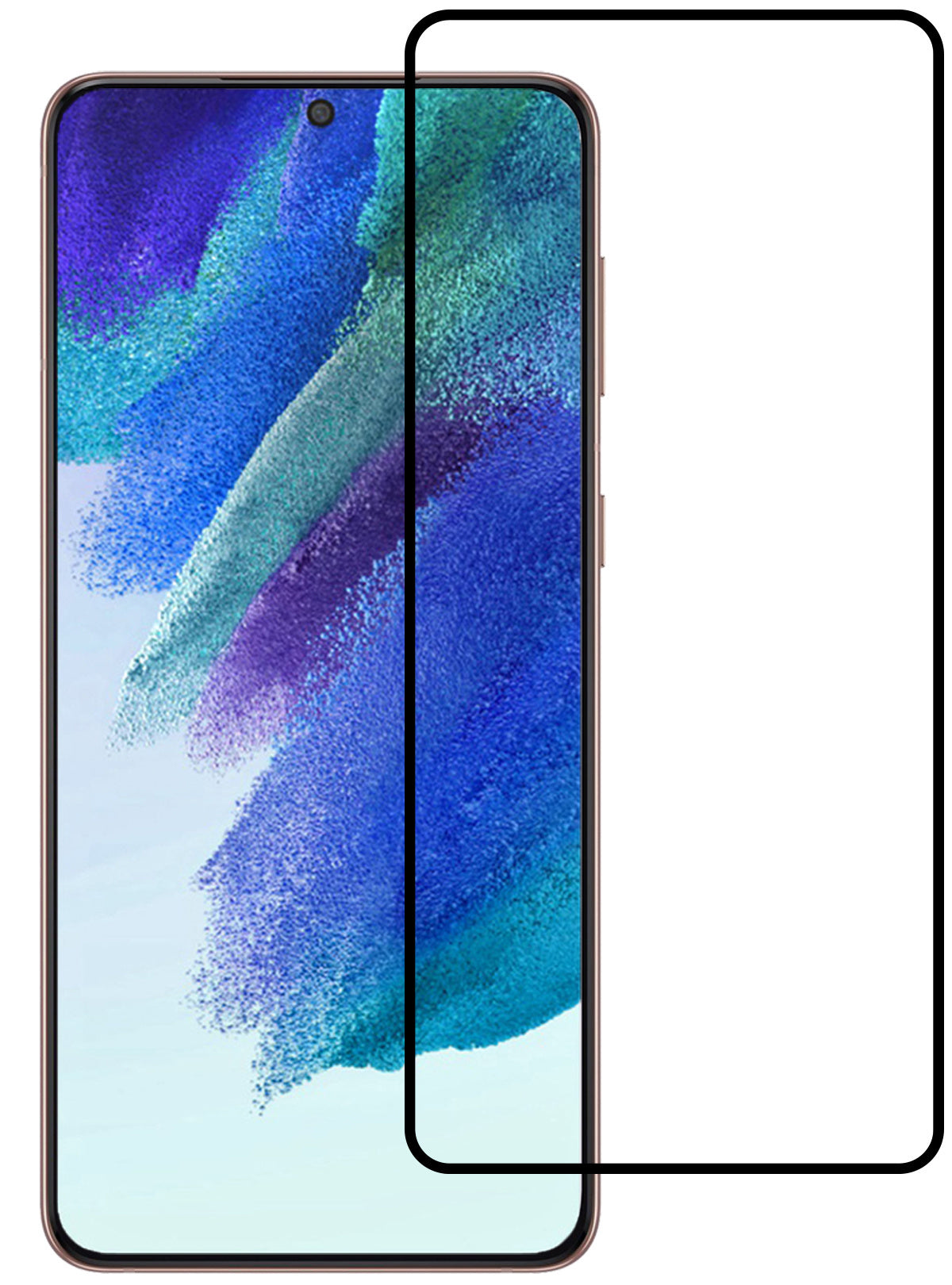 Full Screen Screenprotector van Gehard Glas voor Samsung Galaxy S21 FE