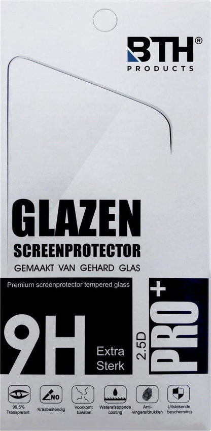 Screenprotector van gehard glas met antikraslaag