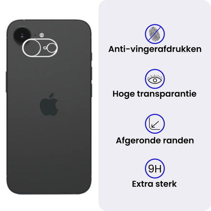 Gehard glazen camera screenprotector voor iPhone 16e
